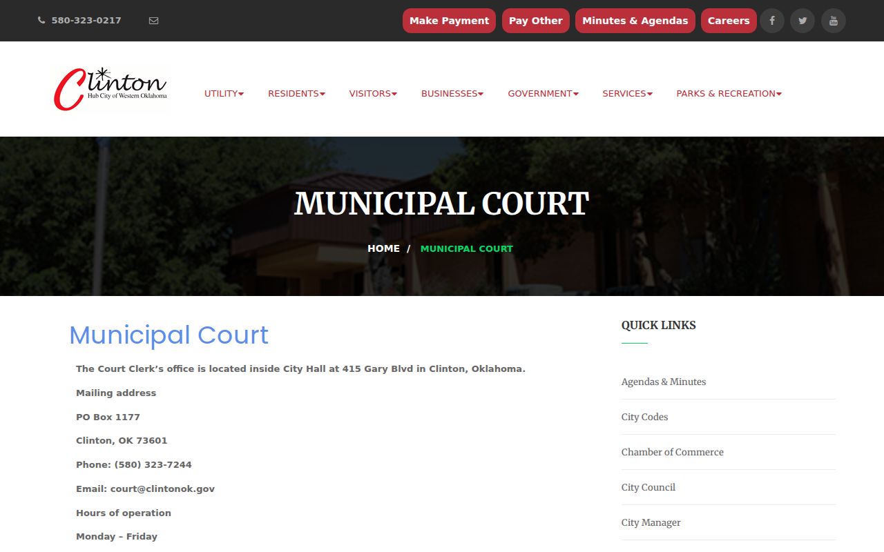 Clinton warrant records published $25 municipal warrant fee