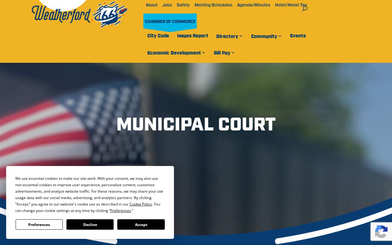 Custer County traffic warrant Clinton municipal court
